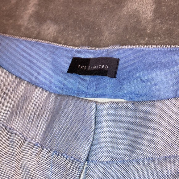 NWT THE LIMITED Pants Modern Crop Women’s Size 16  Linen & Cotton Blend - Picture 2 of 13